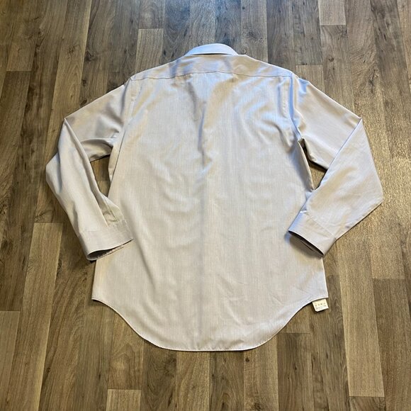 Calvin Klein Slim Fit Men's Dress Shirt Performance Non Iron Size 16 - Picture 3 of 4